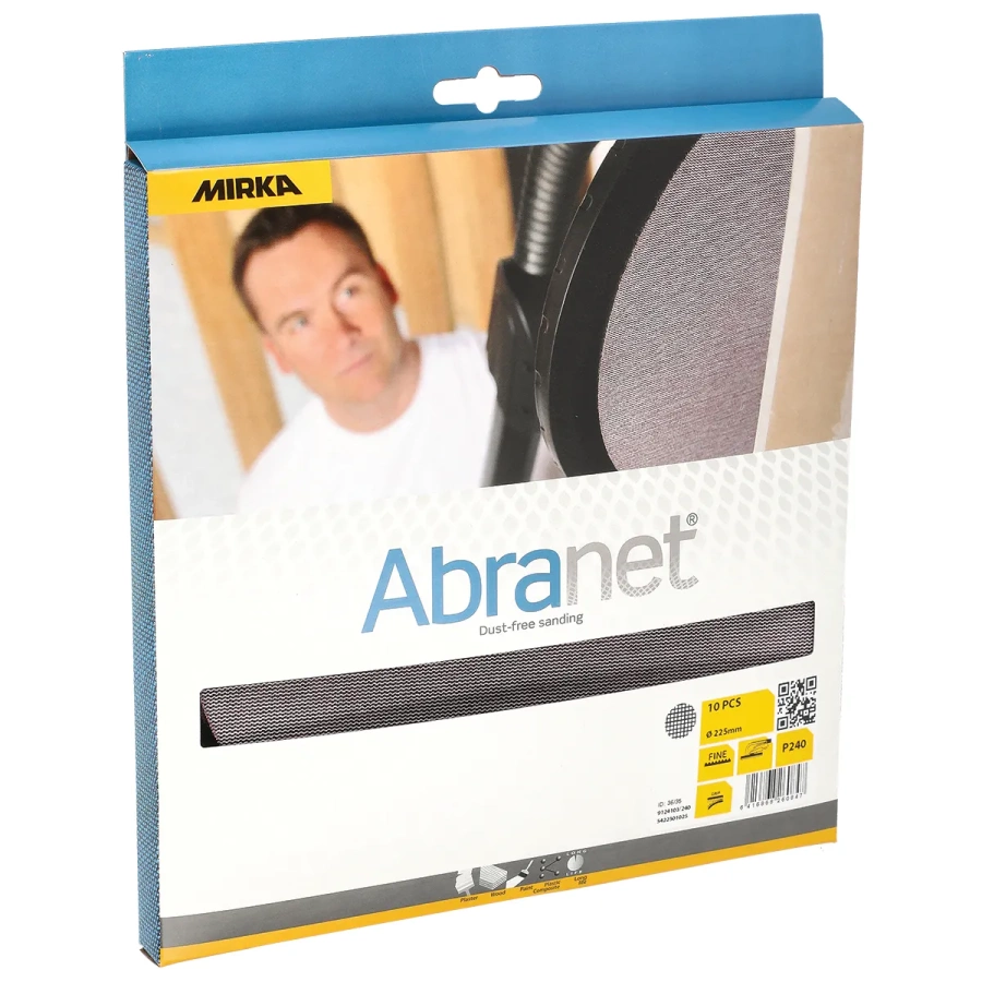 Mirka Abranet 225mm P180 - 10 SZT.