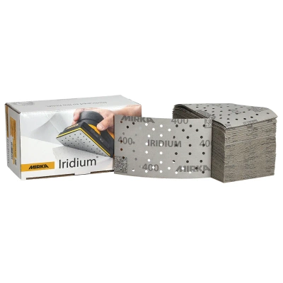 Mirka Iridium 81 x 133 mm, 54 otwory P120 - 100 SZT.