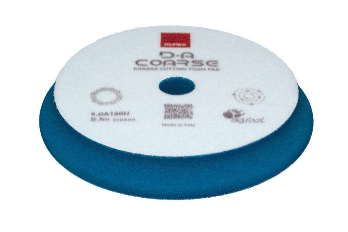 Gąbka polerska RUPES D-A Coarse 9.DA150H twarda niebieska na rzep 130/150 mm