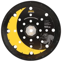 Mirka nakładka 225 mm 25H LEROS rzep + 8 śrub