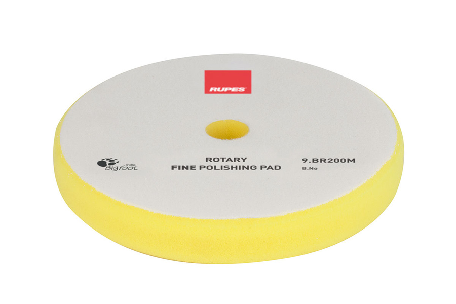 Gąbka polerska RUPES Rotary Fine 9.BR150M miękka żółta rotacyjna 130/150 mm