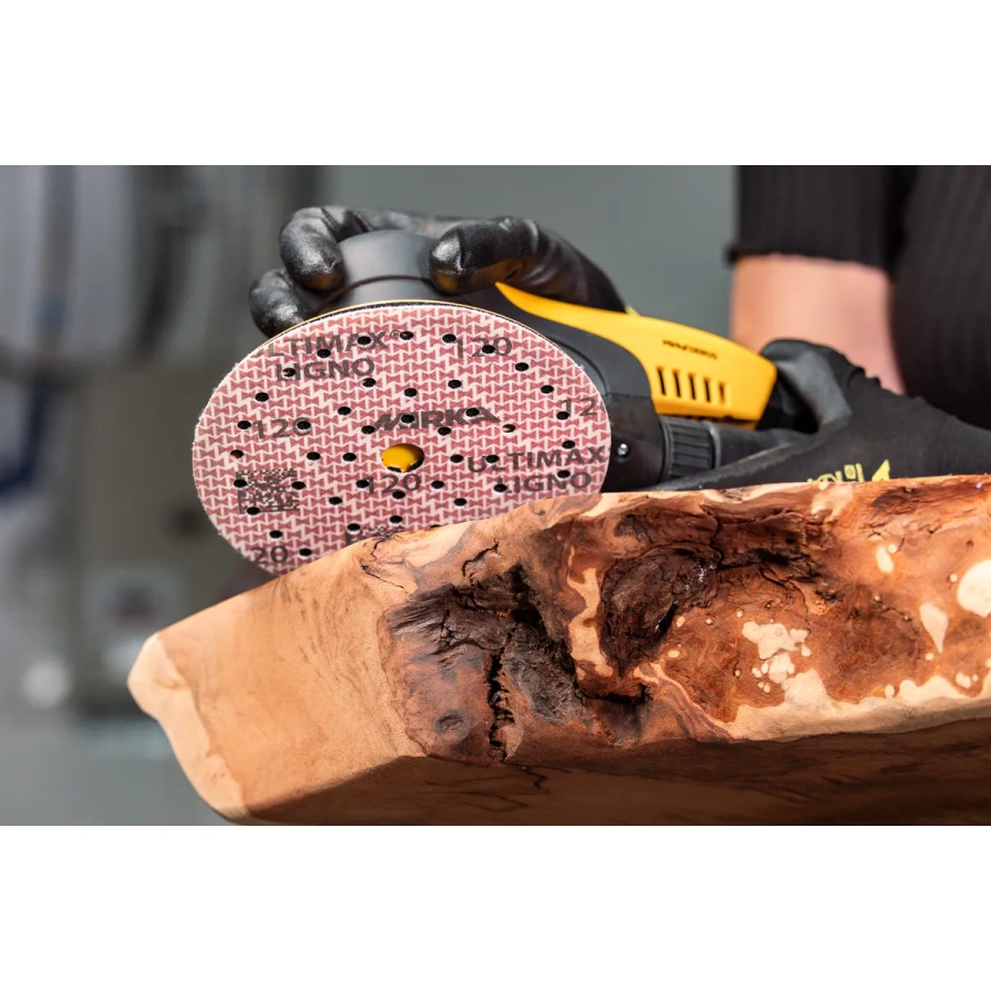 Mirka Ultimax ligno MULTIFIT 150mm P180 - 100 SZT.