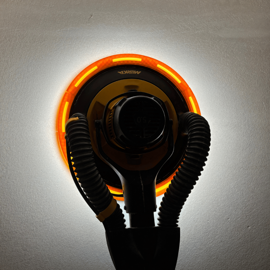 Mirka Leros + Led | Szlifierka oscylacyjna "żyrafa" + nakładka Szlifier Led-ON