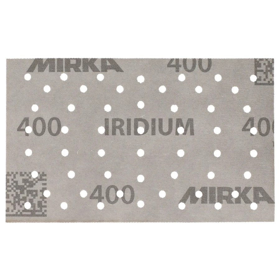 Mirka Iridium 81 x 133 mm, 54 otwory P400 - 100 SZT.
